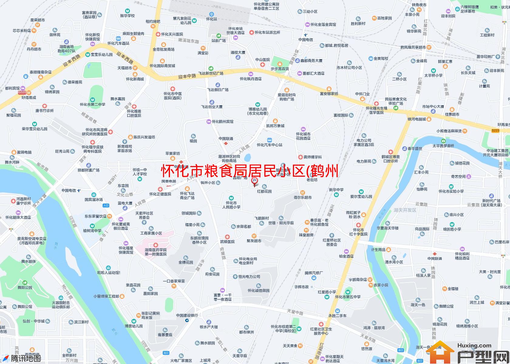 粮食局居民小区(鹤州南路56号)小区 - 户型网