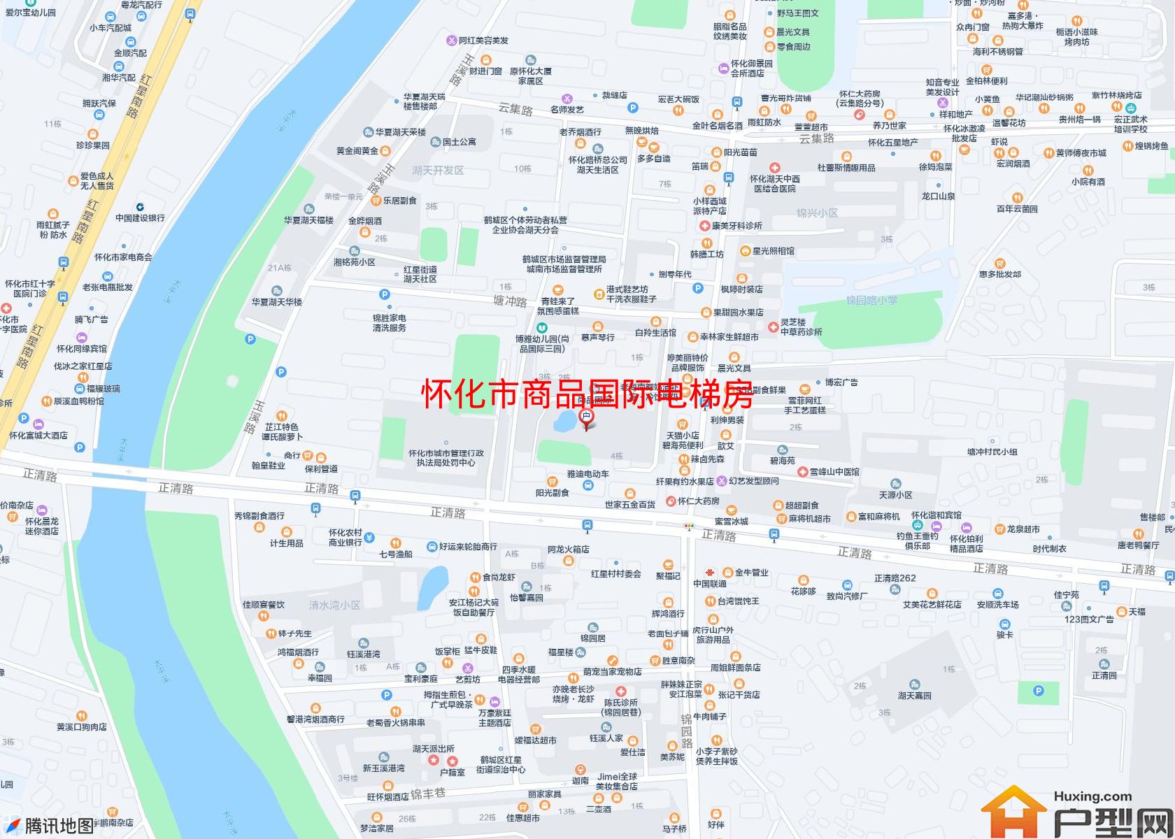商品国际电梯房小区 - 户型网