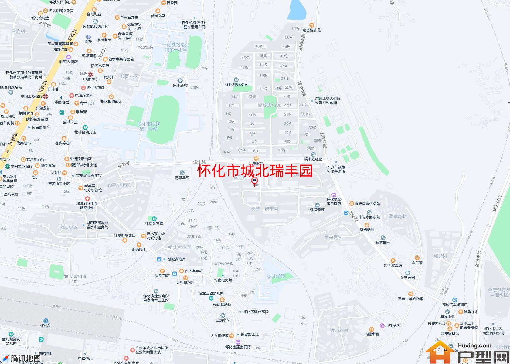 城北瑞丰园小区 - 户型网