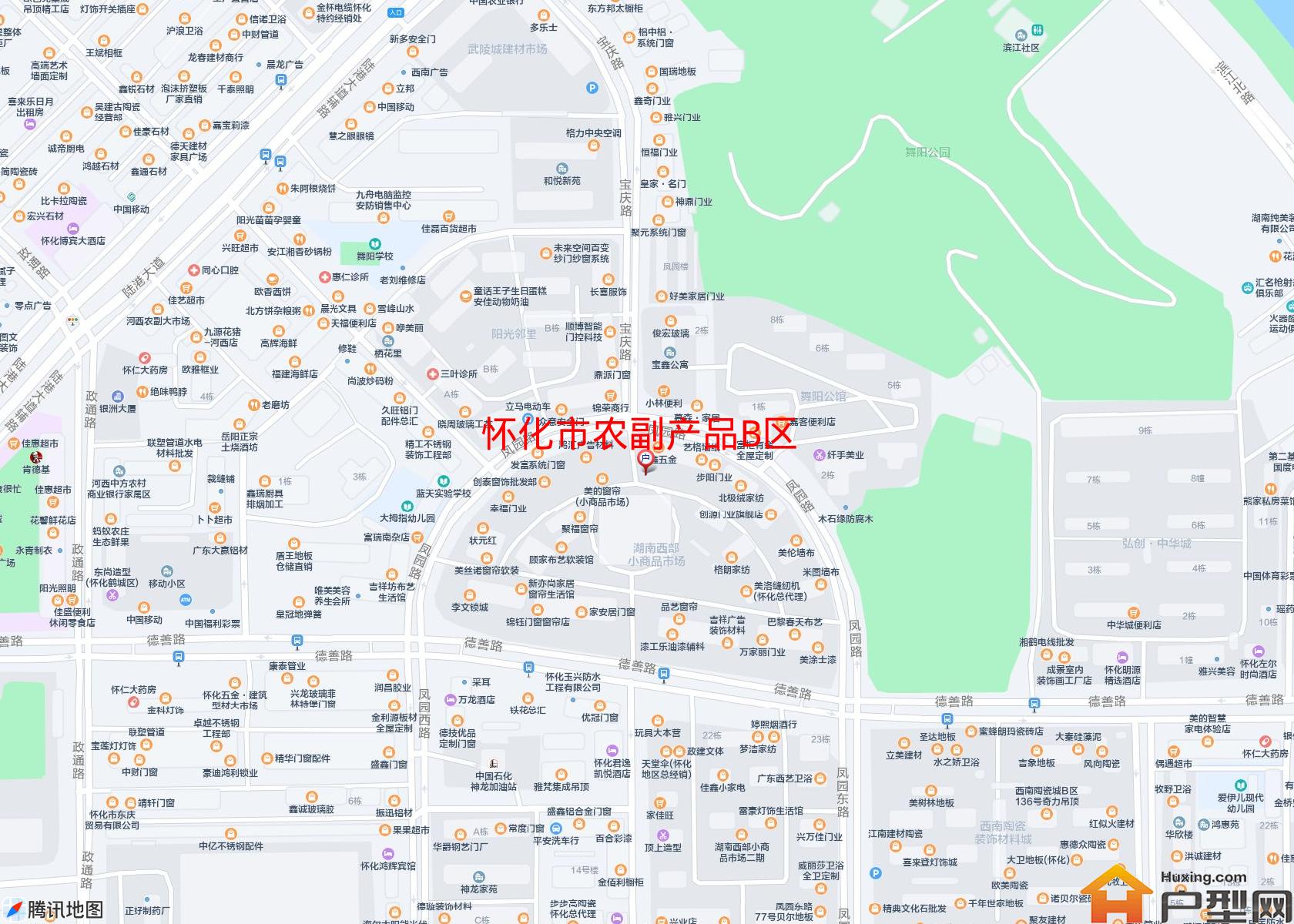 农副产品B区小区 - 户型网