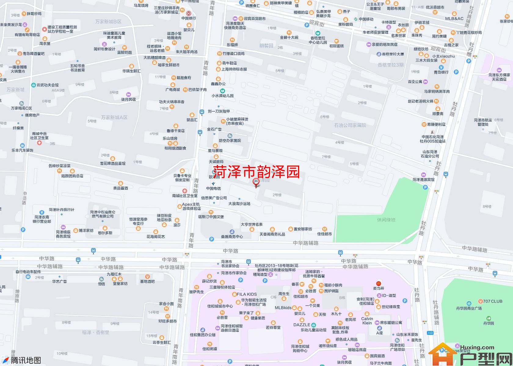 韵泽园小区 - 户型网