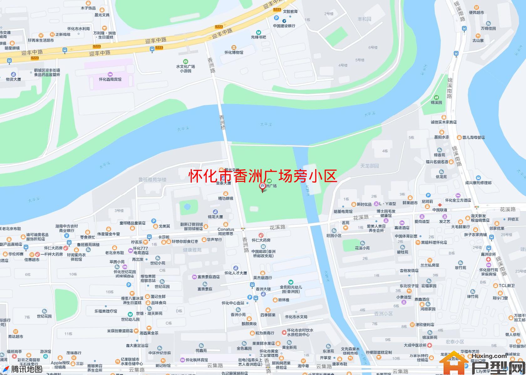 香洲广场旁小区小区 - 户型网