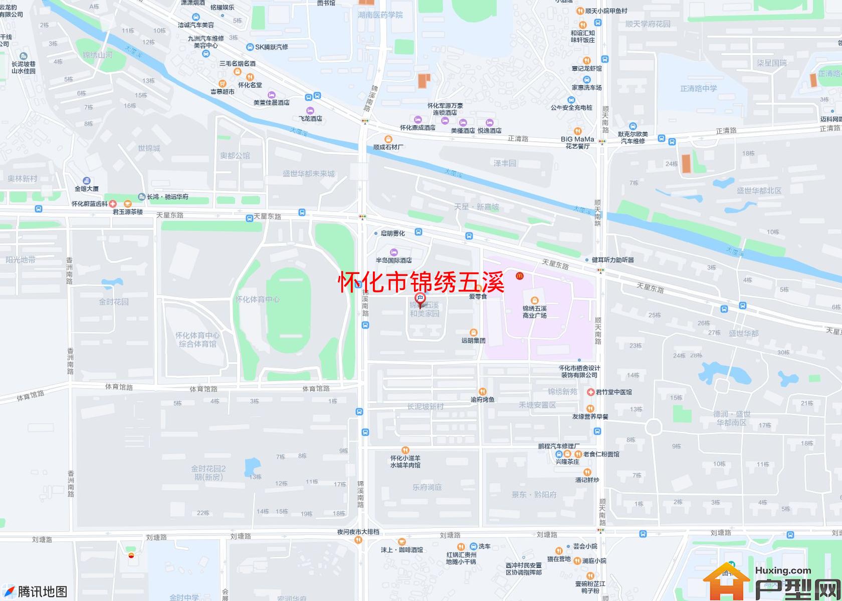 锦绣五溪小区 - 户型网
