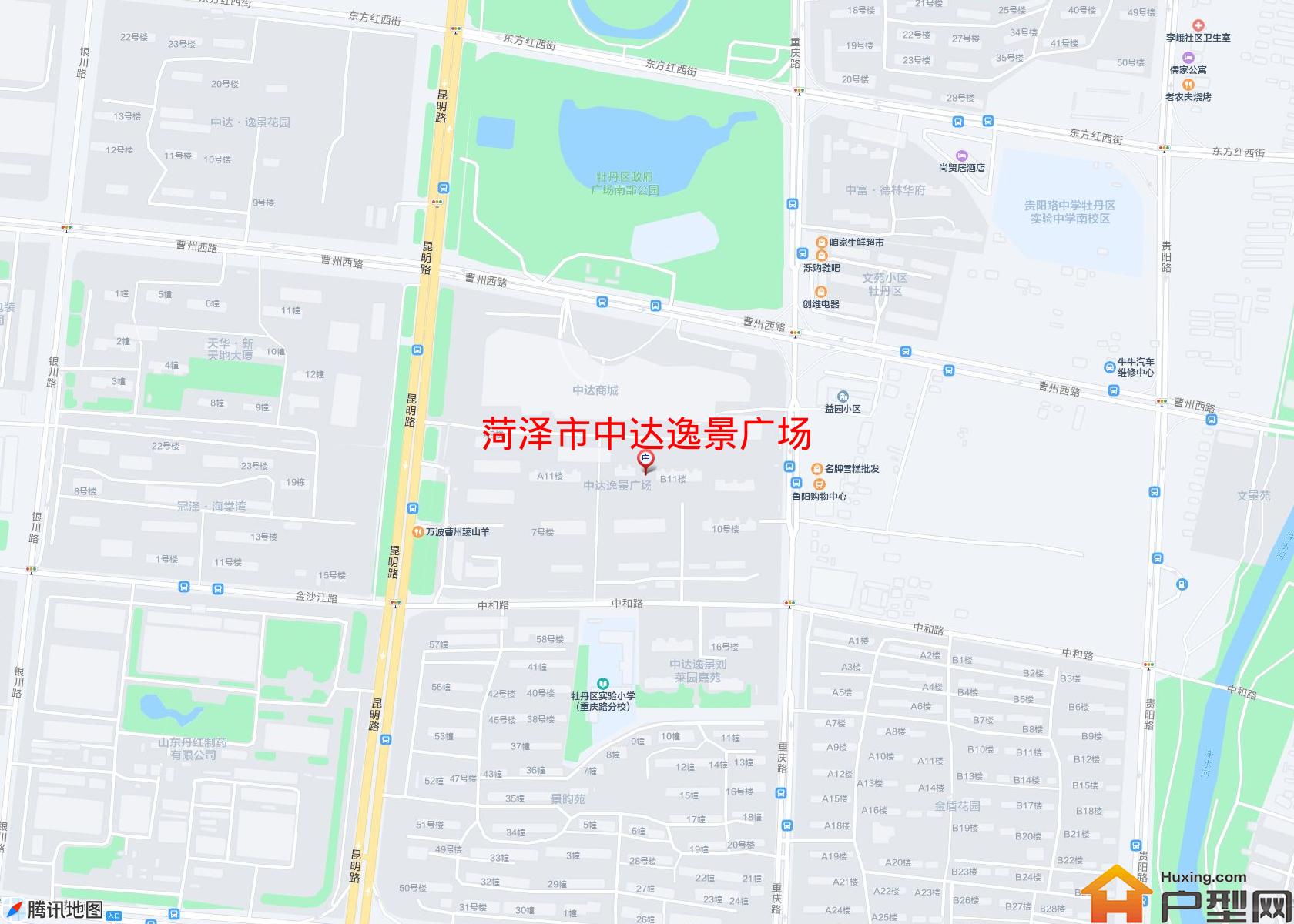 中达逸景广场小区 - 户型网