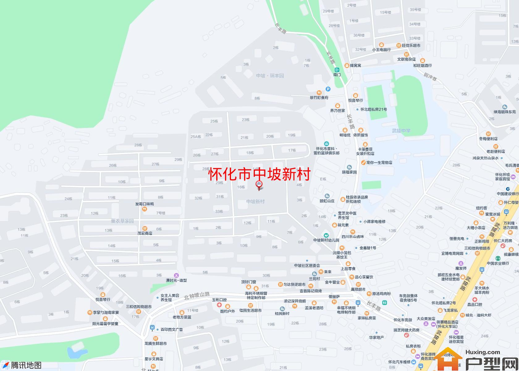 中坡新村小区 - 户型网