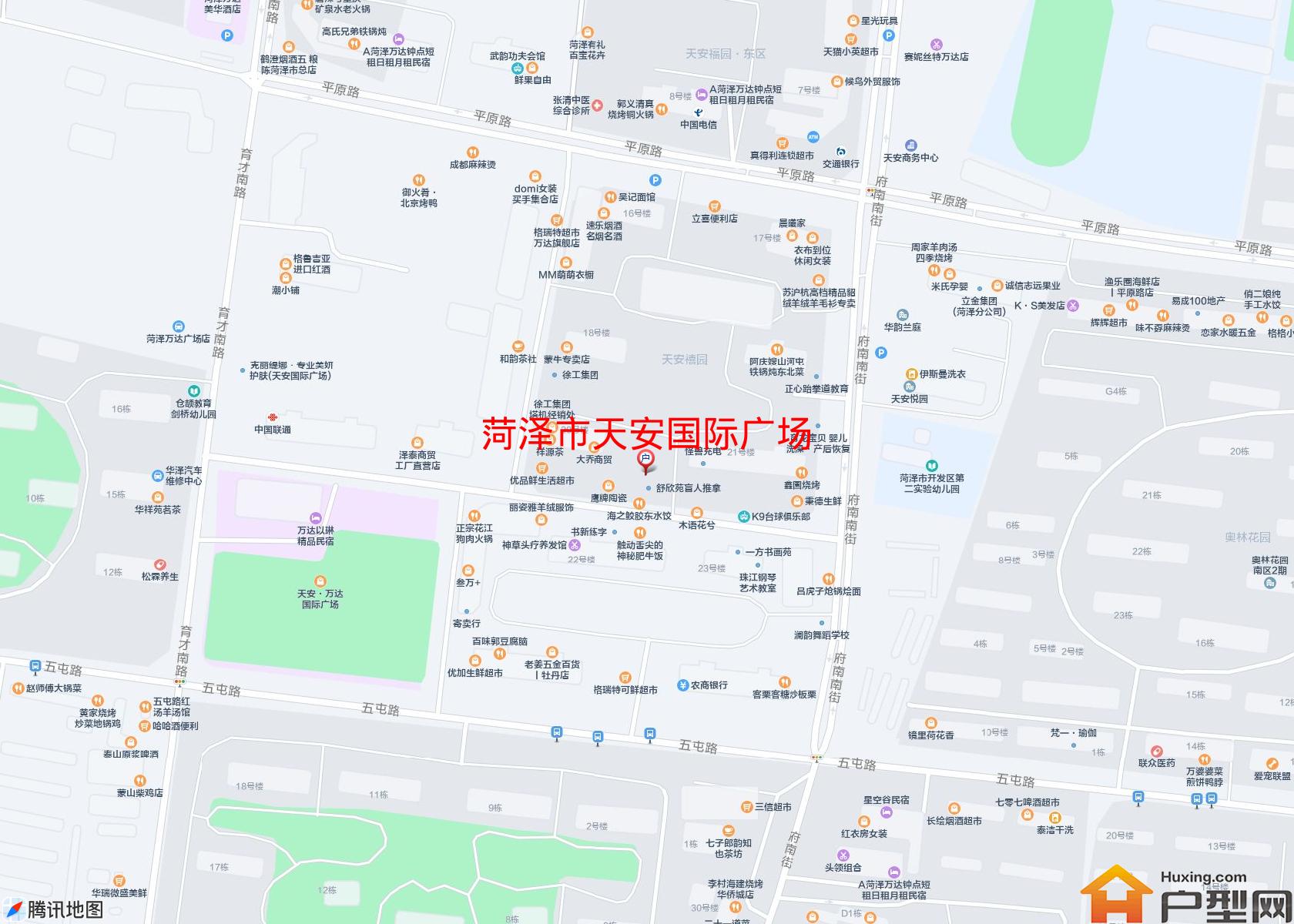 天安国际广场小区 - 户型网