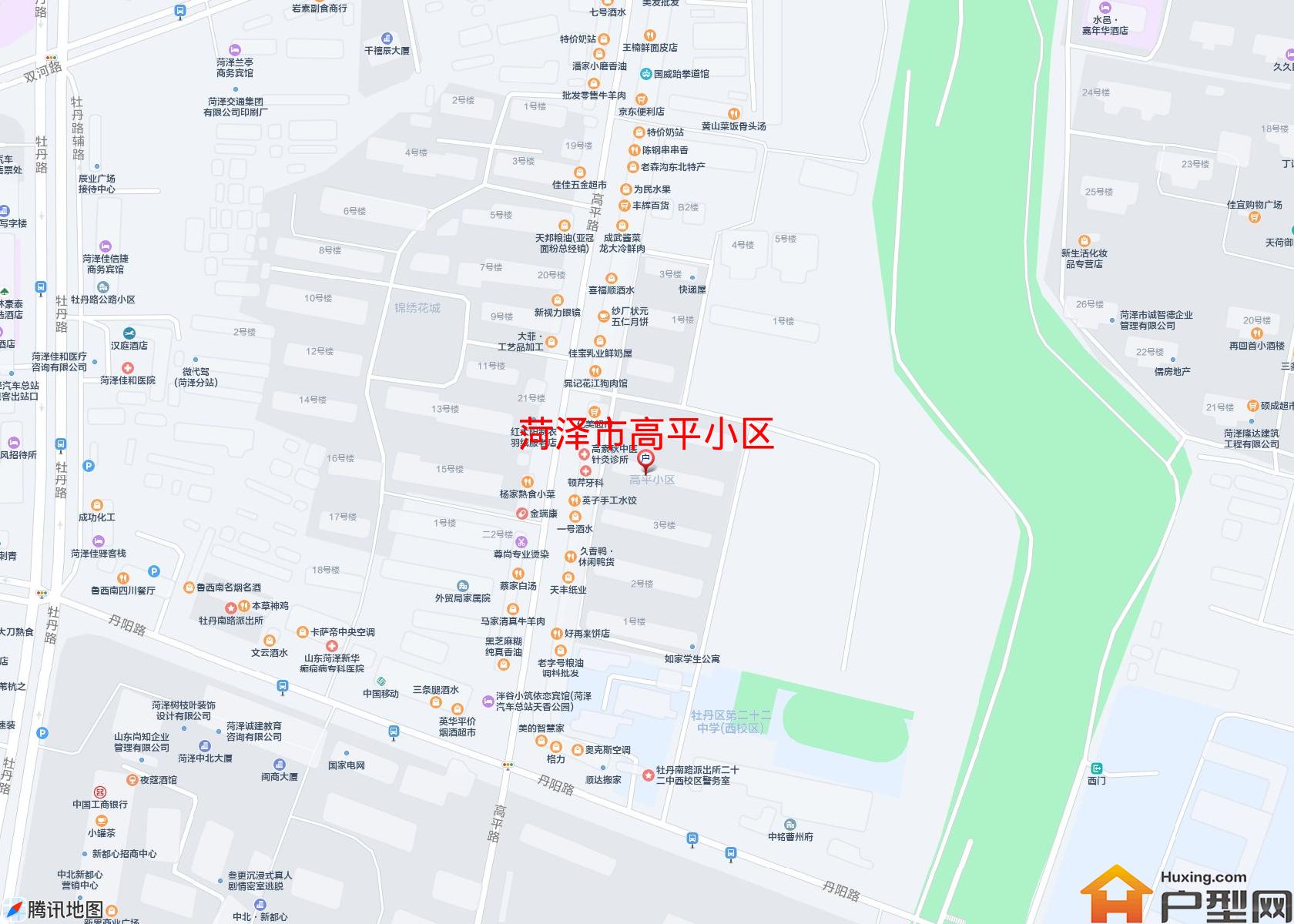 高平小区小区 - 户型网