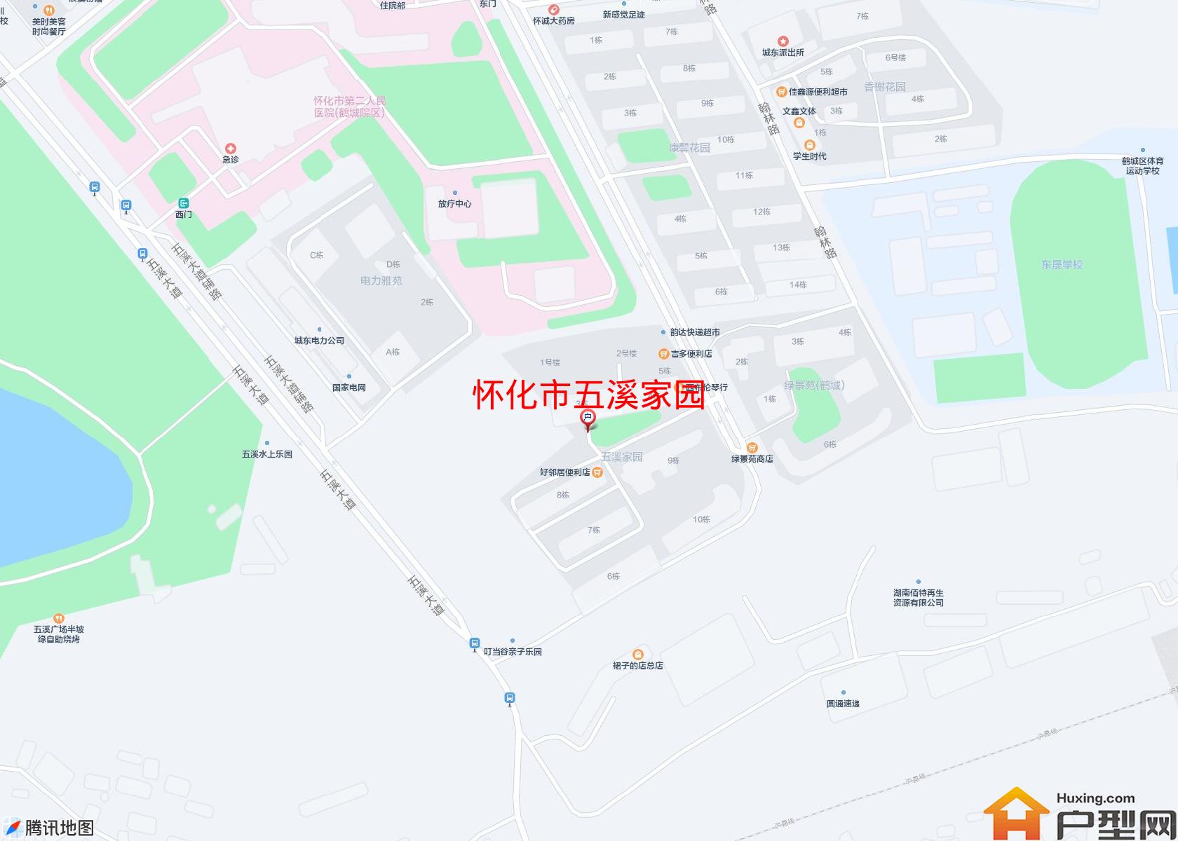 五溪家园小区 - 户型网