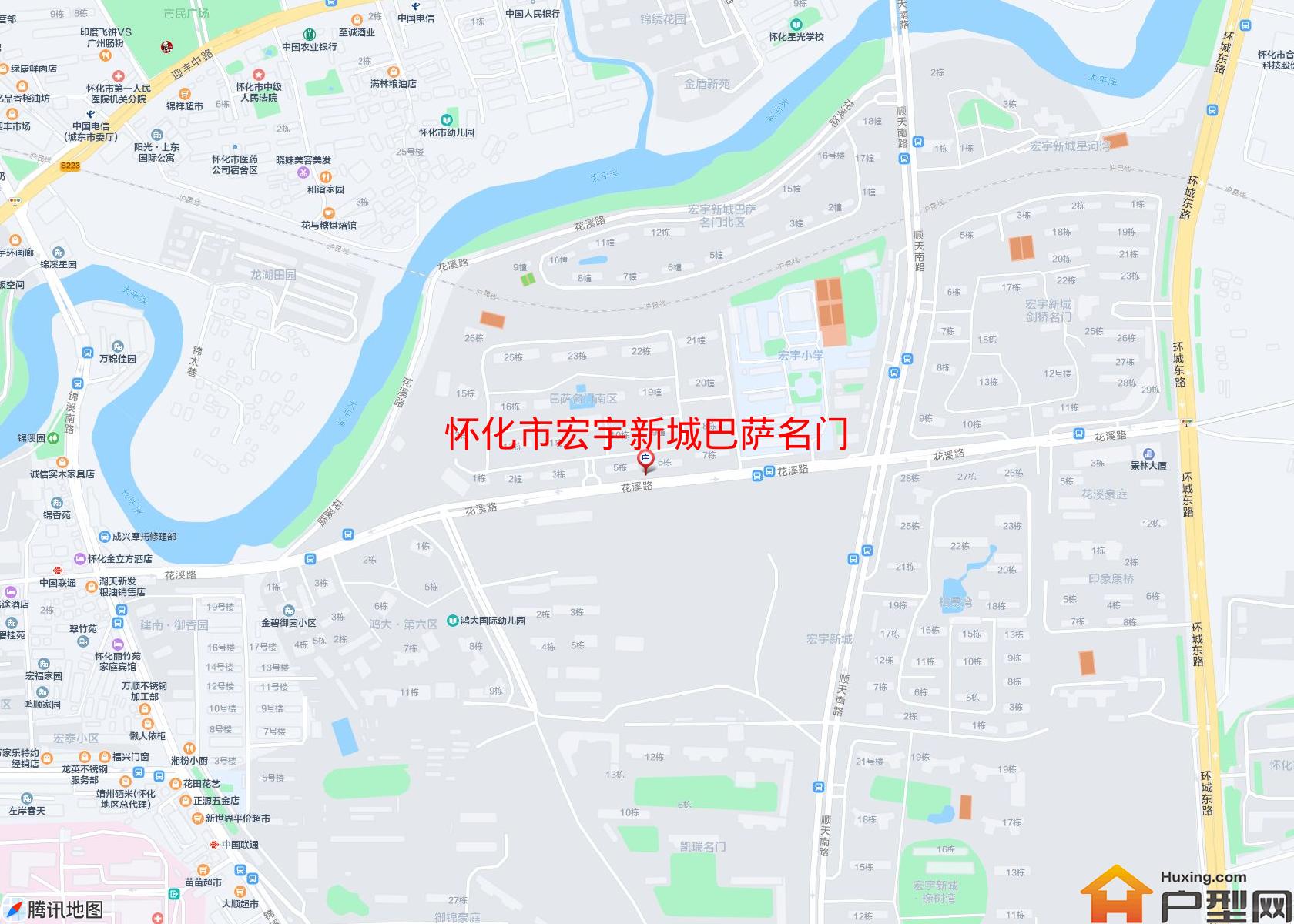 宏宇新城巴萨名门小区 - 户型网