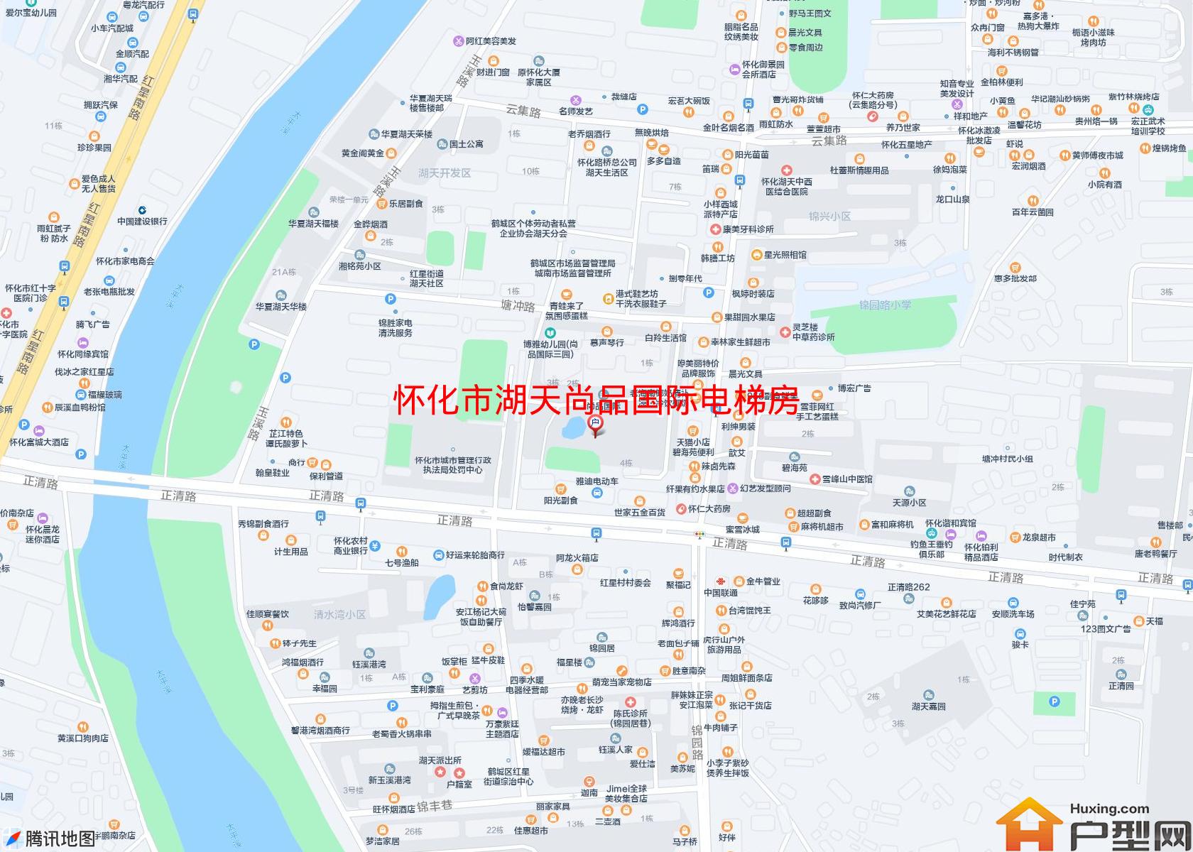 湖天尚品国际电梯房小区 - 户型网