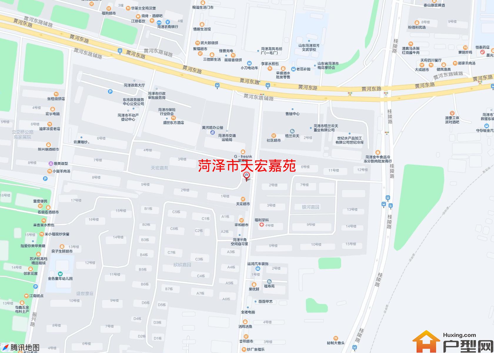 天宏嘉苑小区 - 户型网