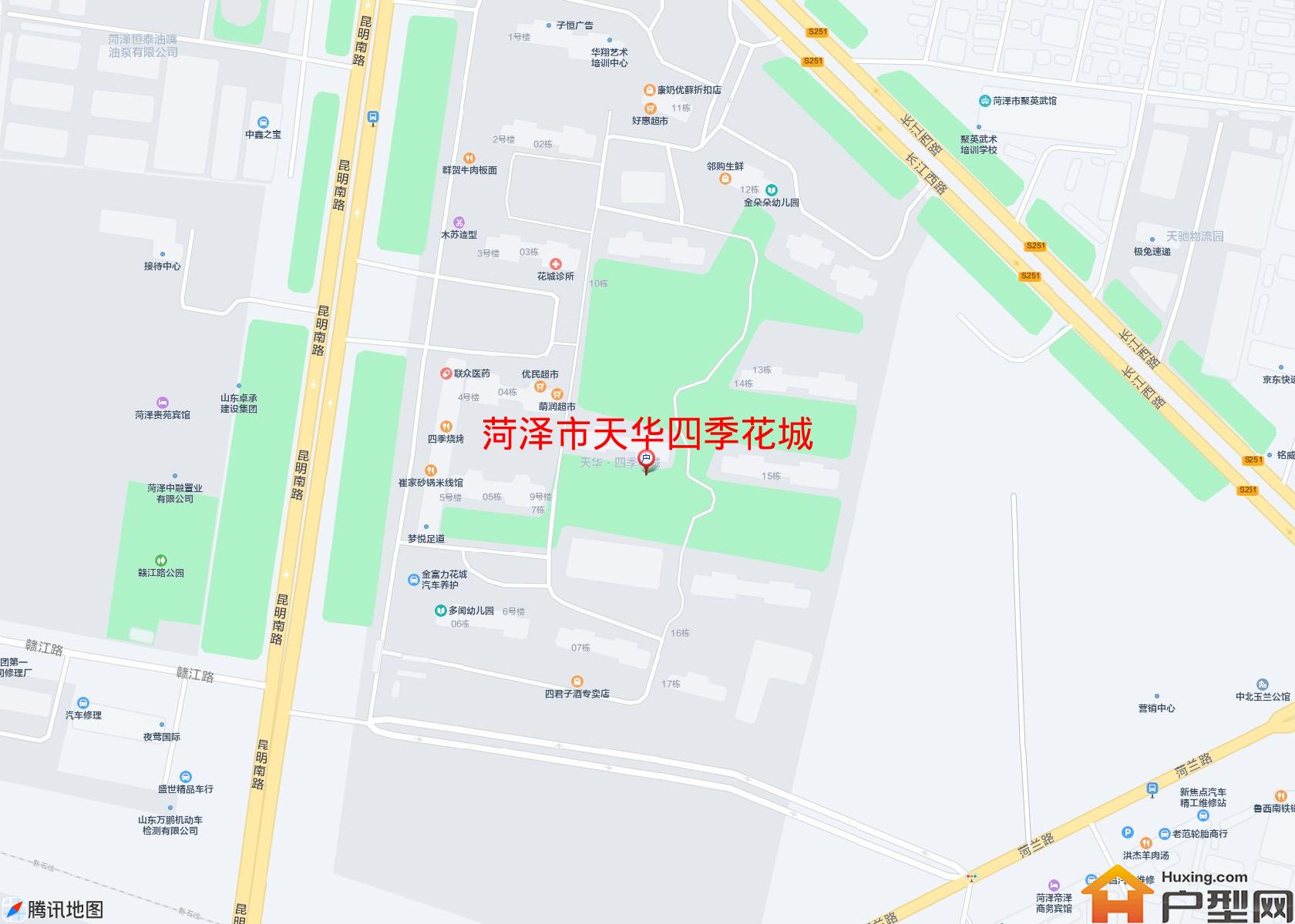 天华四季花城小区 - 户型网