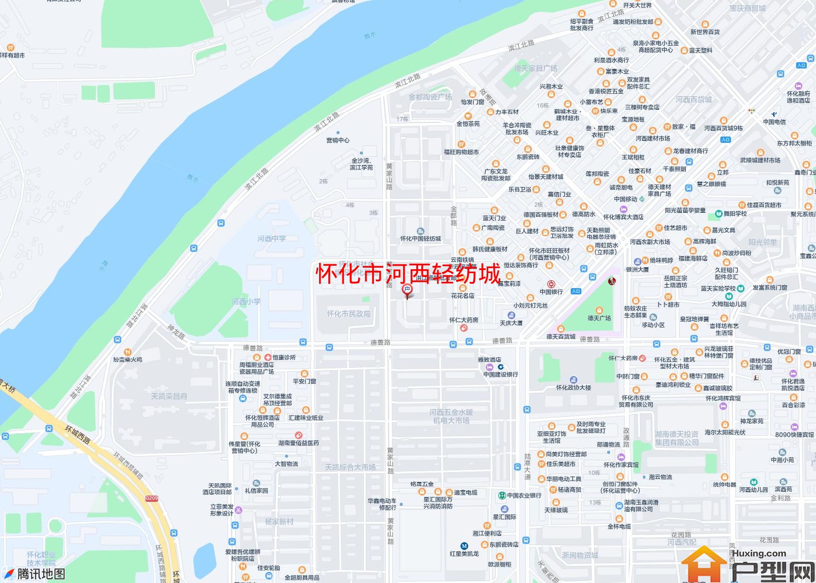 河西轻纺城小区 - 户型网