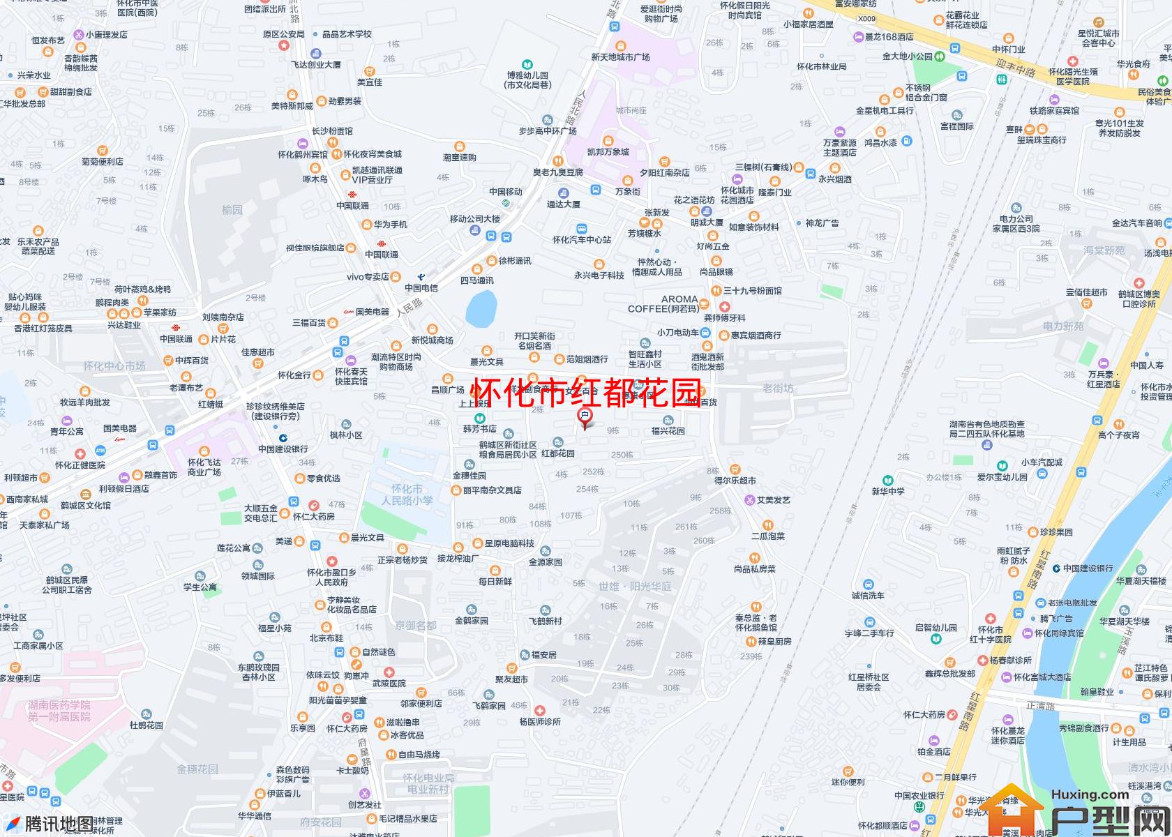 红都花园小区 - 户型网