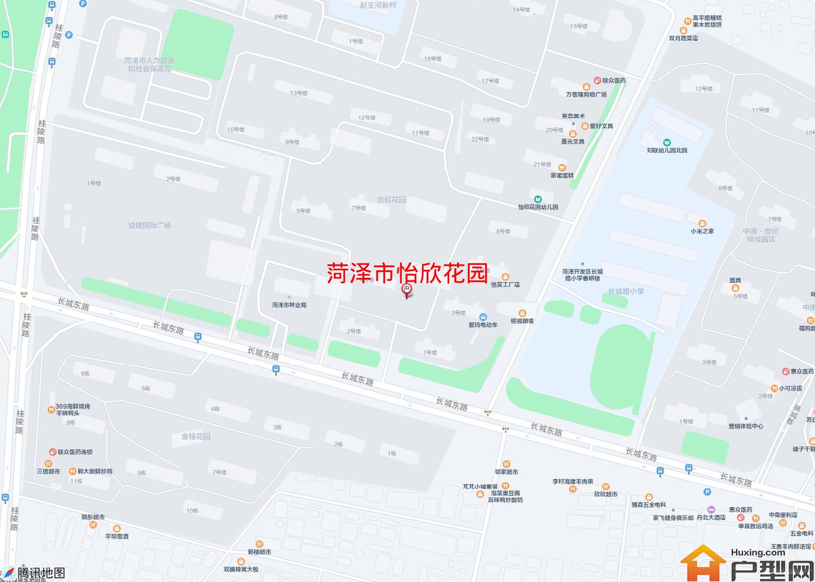 怡欣花园小区 - 户型网
