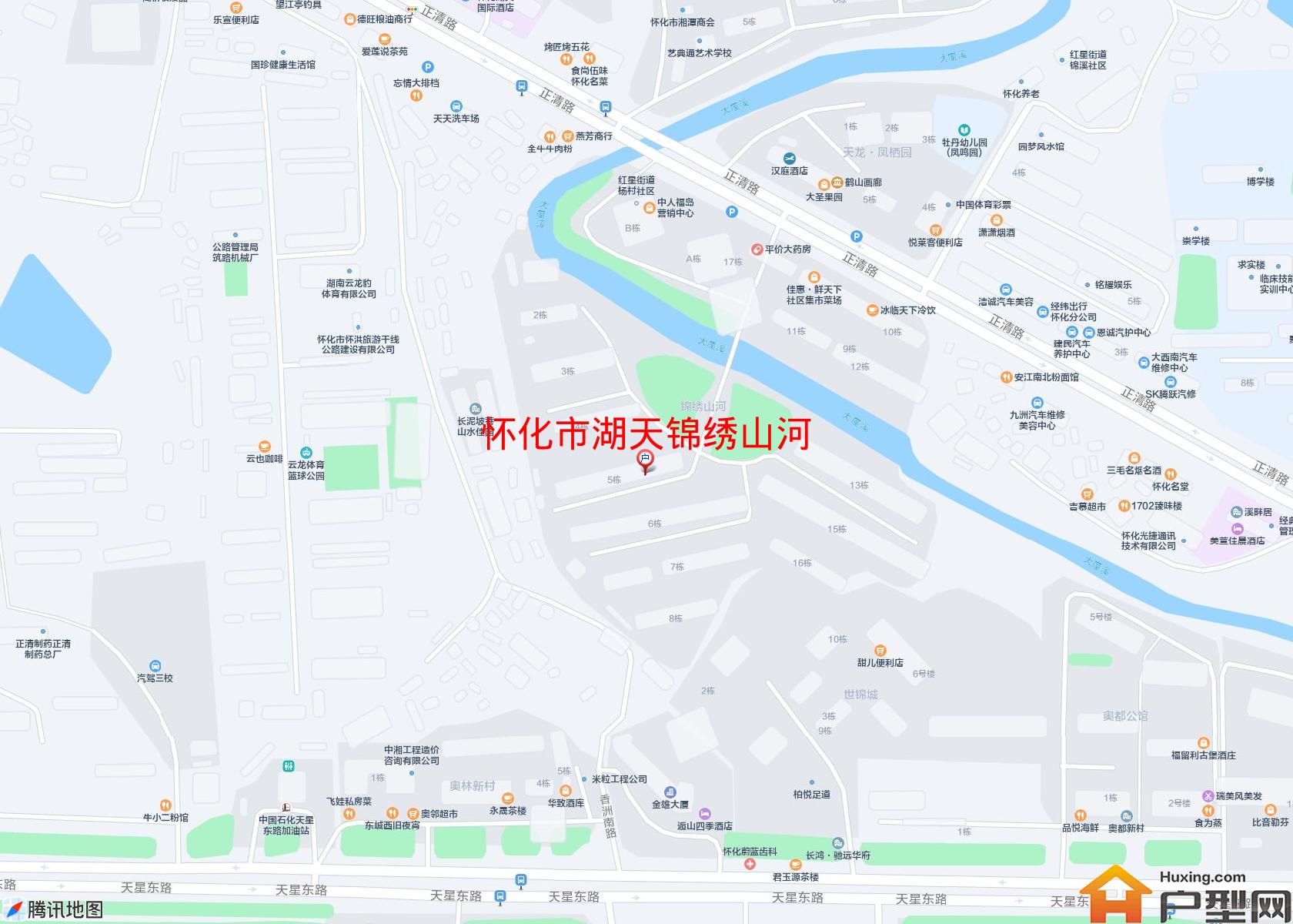 湖天锦绣山河小区 - 户型网