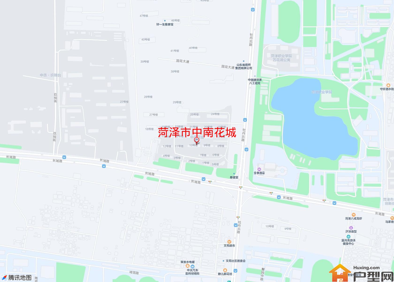 中南花城小区 - 户型网