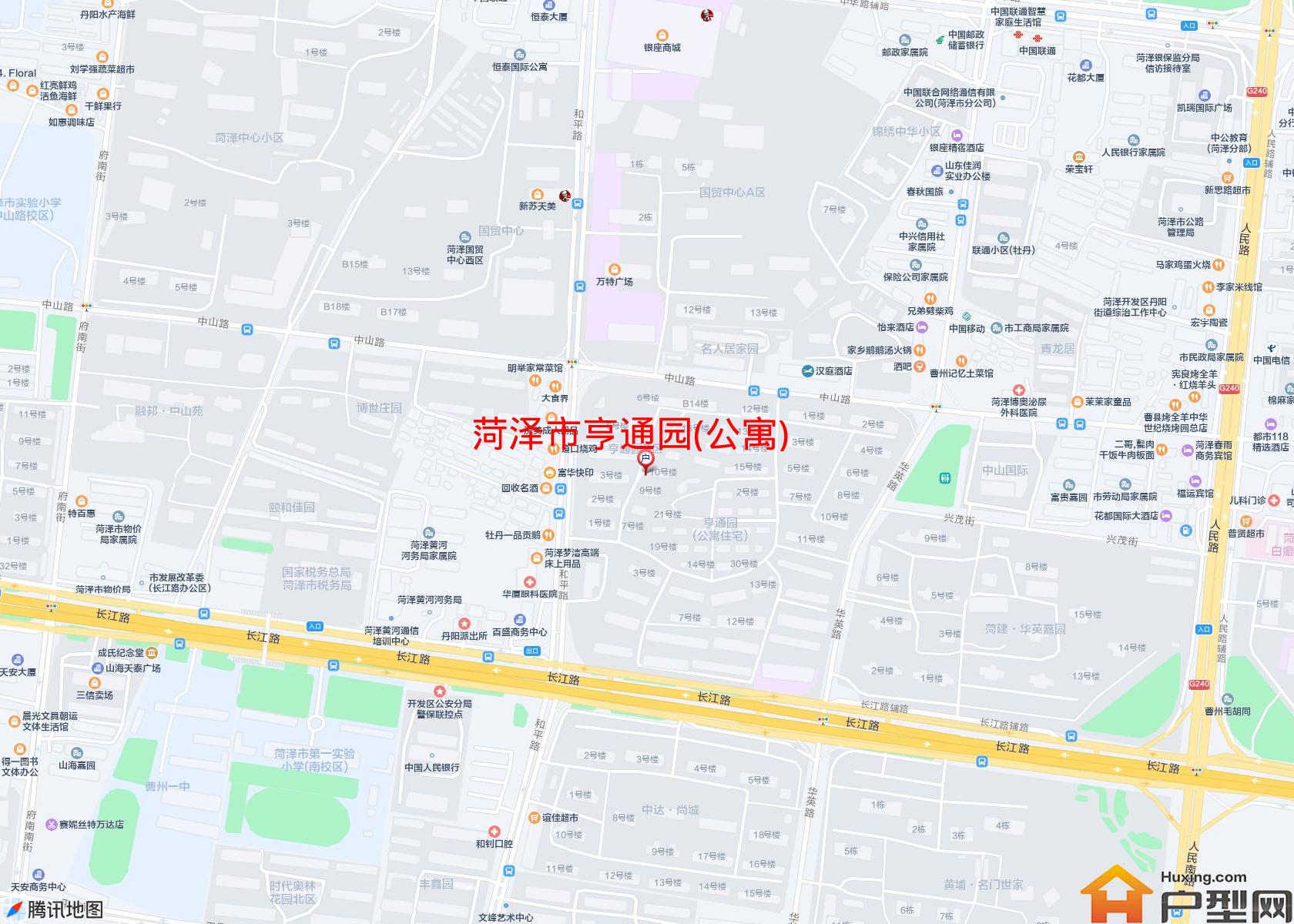亨通园(公寓)小区 - 户型网