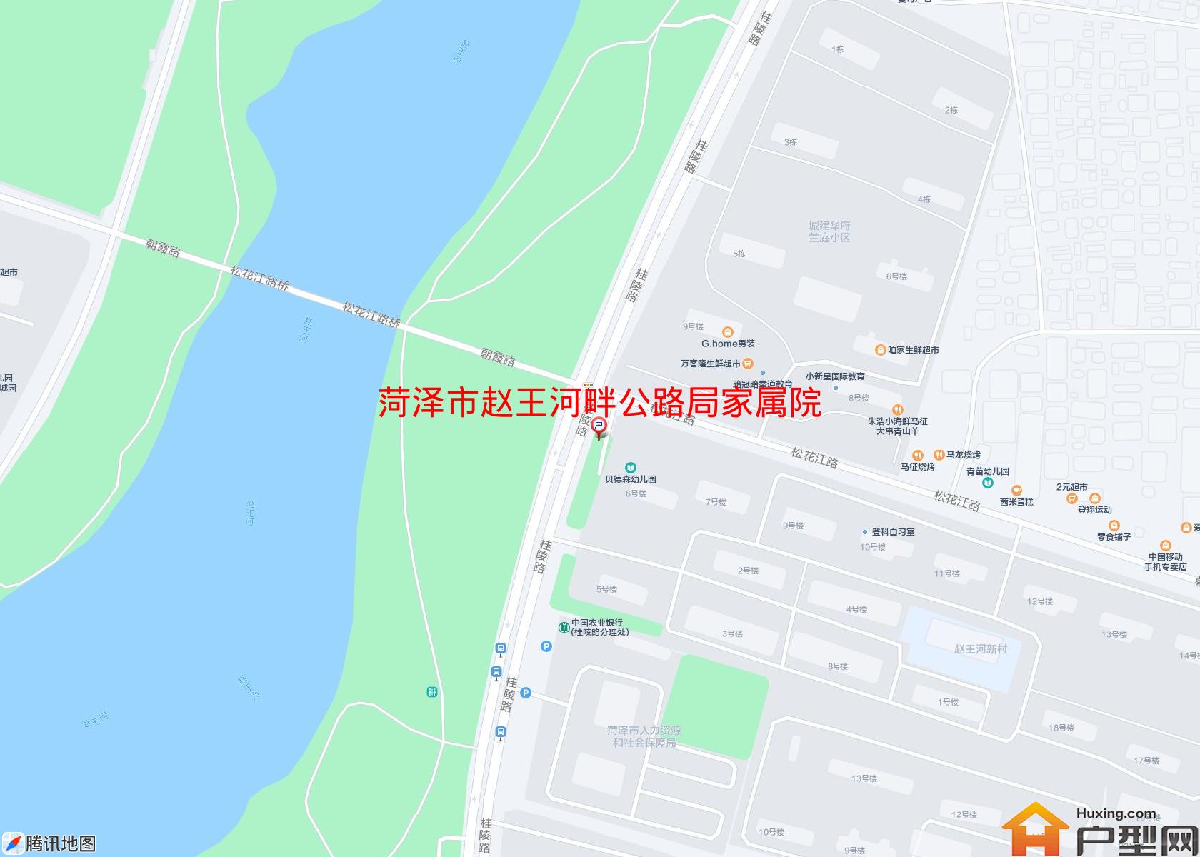 赵王河畔公路局家属院小区 - 户型网