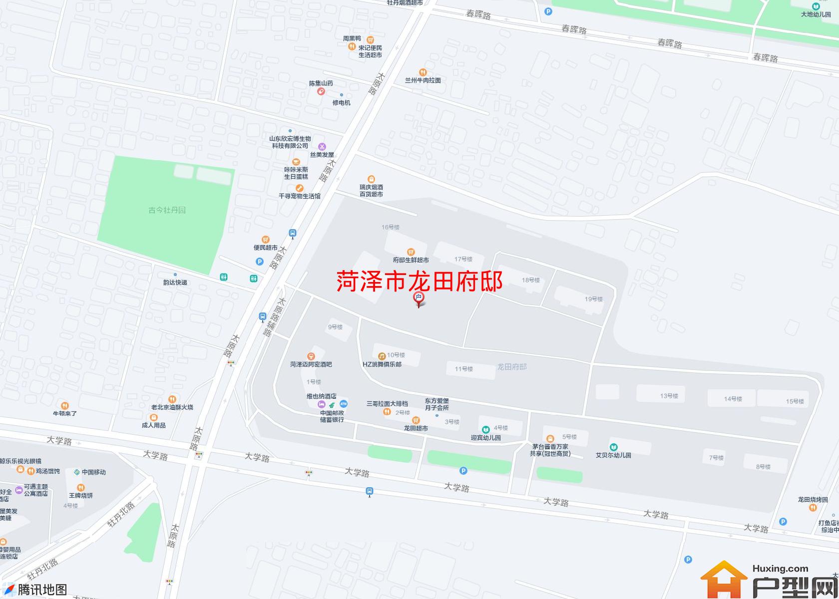 龙田府邸小区 - 户型网