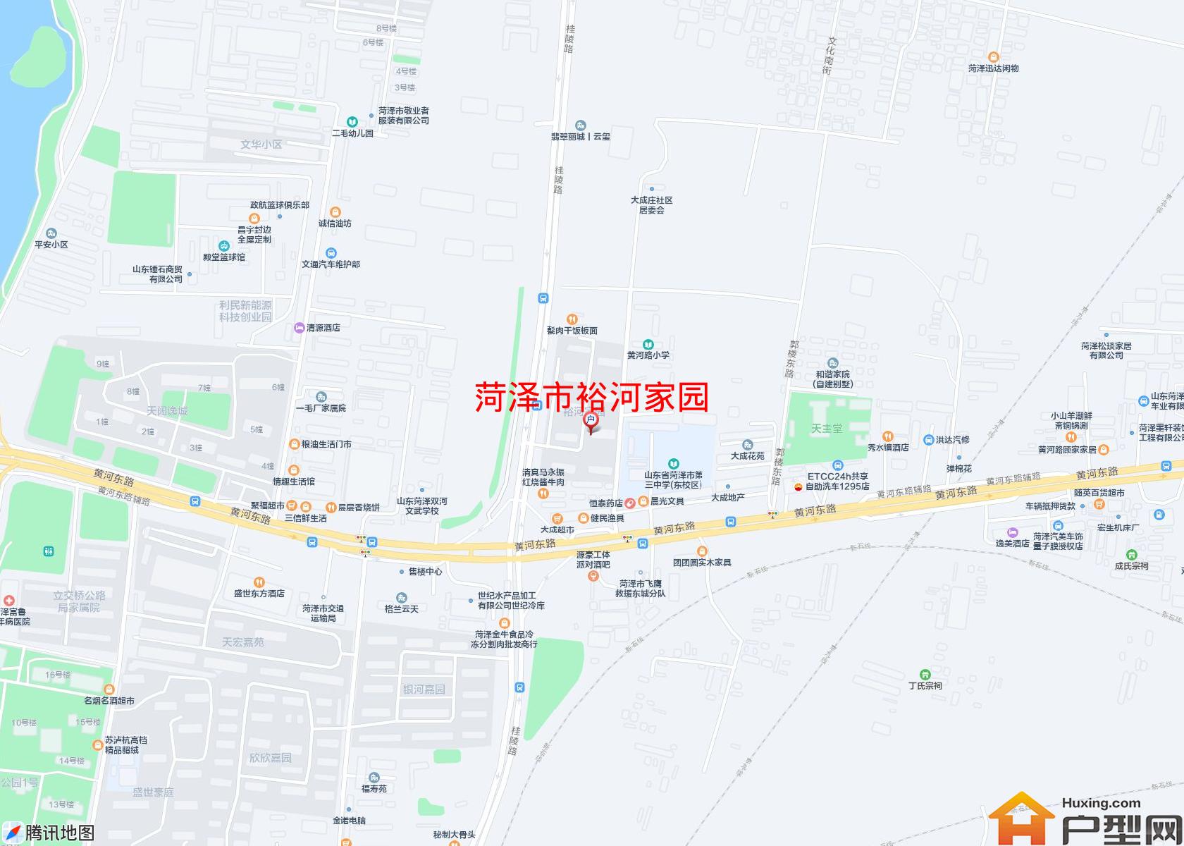 裕河家园小区 - 户型网