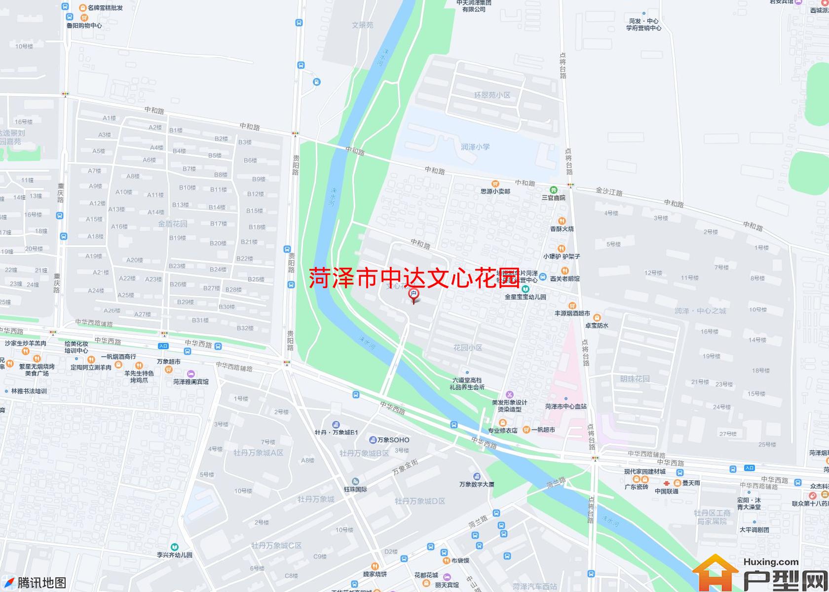 中达文心花园小区 - 户型网