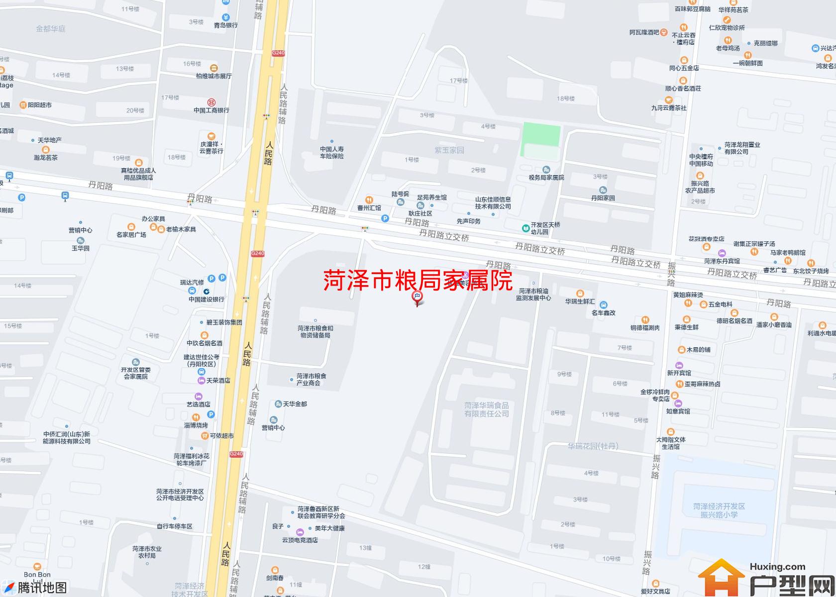 粮局家属院小区 - 户型网