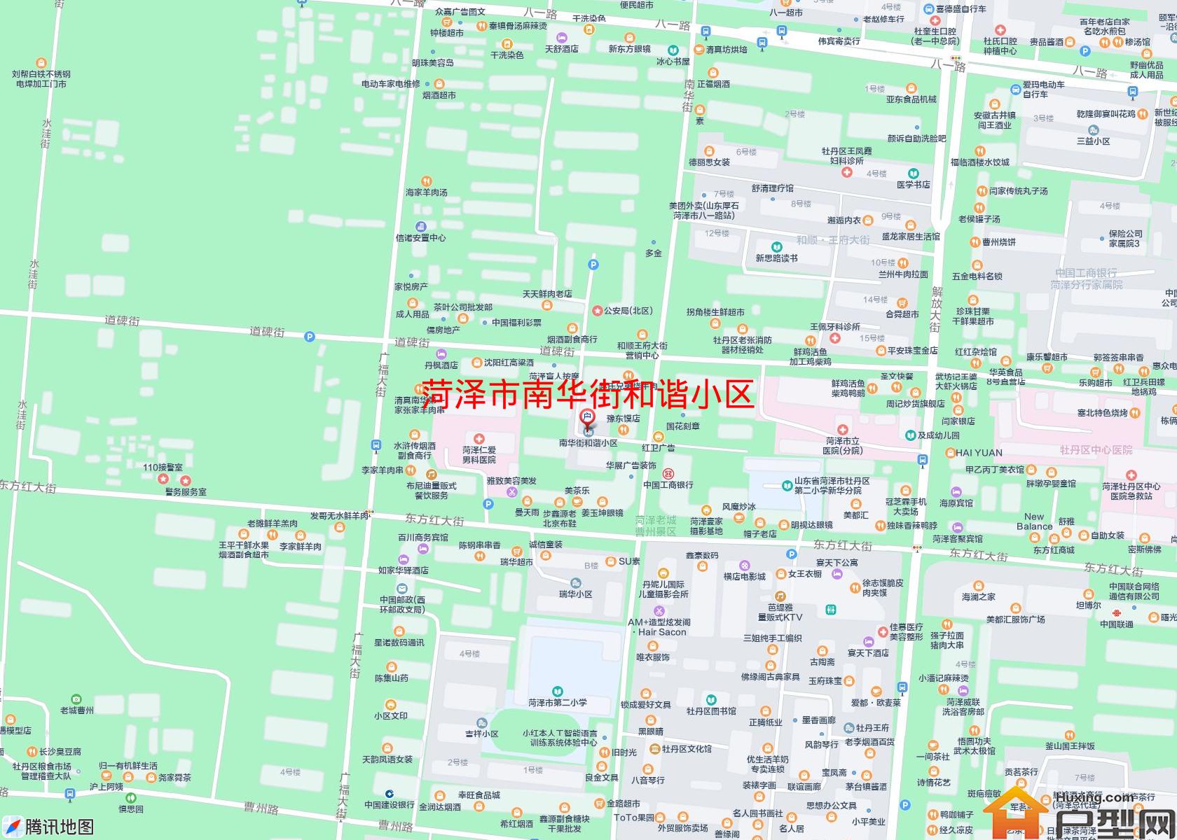 南华街和谐小区小区 - 户型网