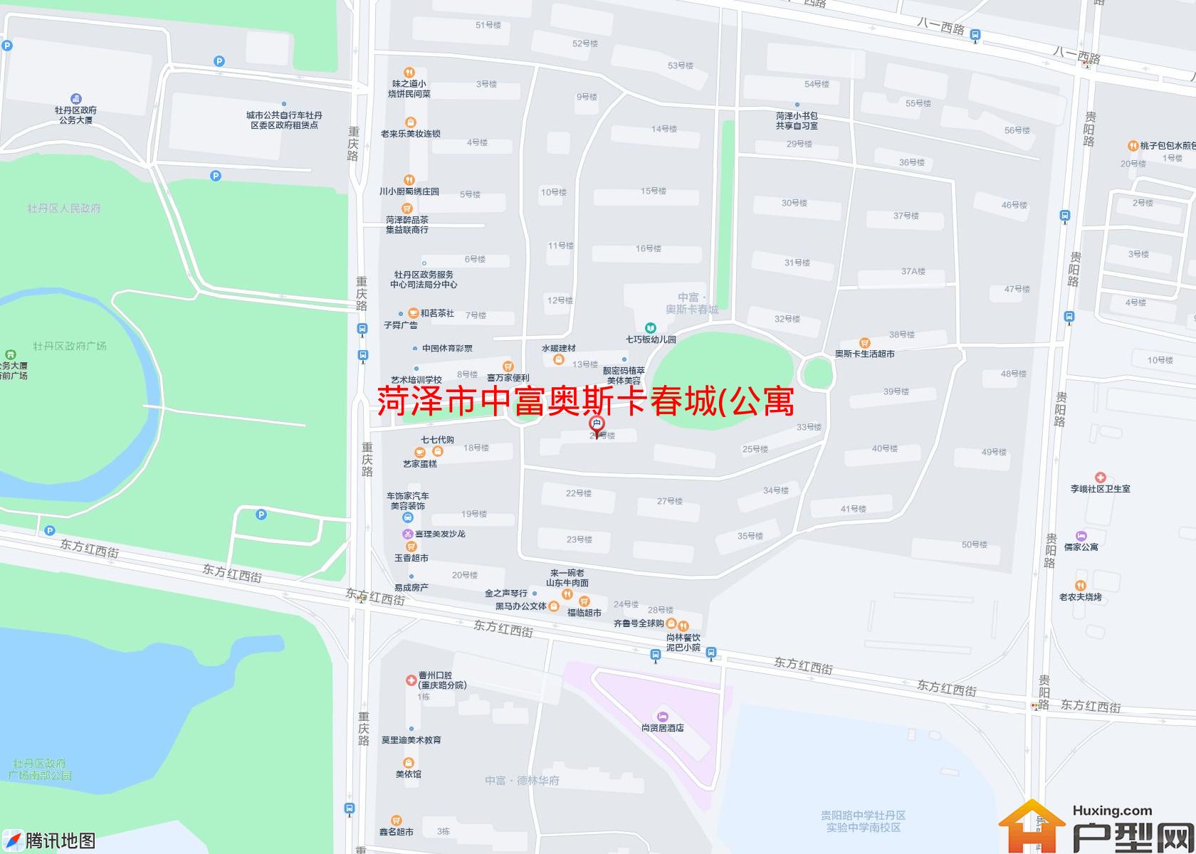 中富奥斯卡春城(公寓)小区 - 户型网