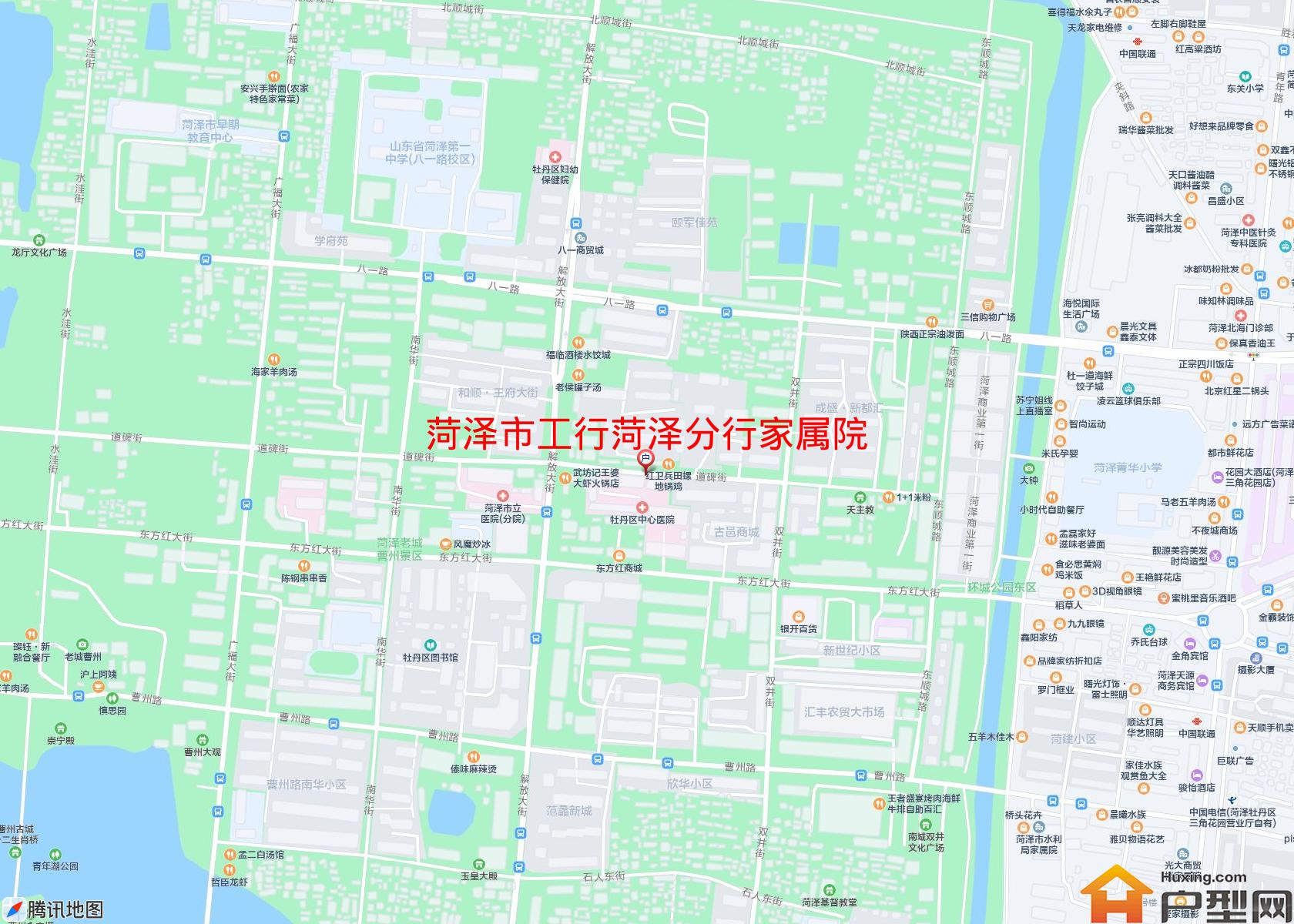 工行菏泽分行家属院小区 - 户型网