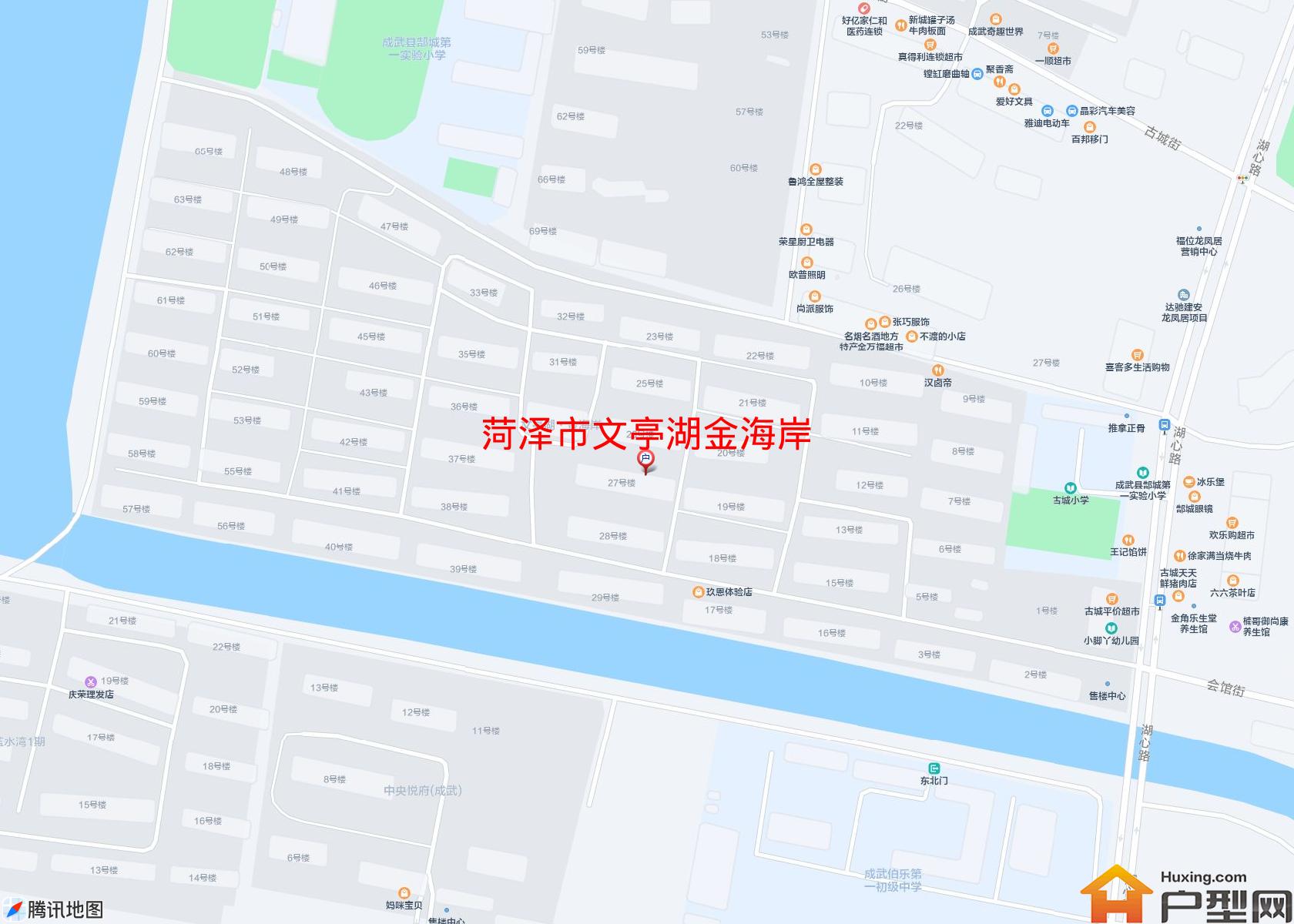 文亭湖金海岸小区 - 户型网