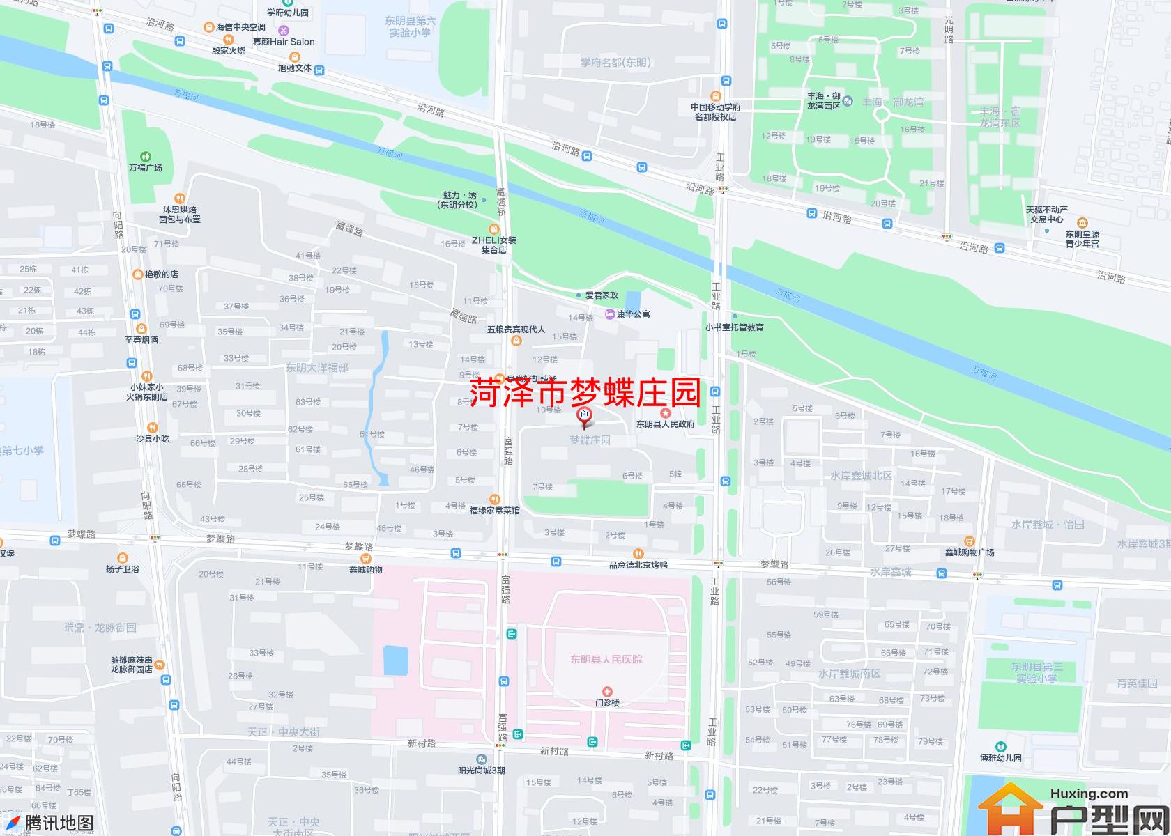 梦蝶庄园小区 - 户型网