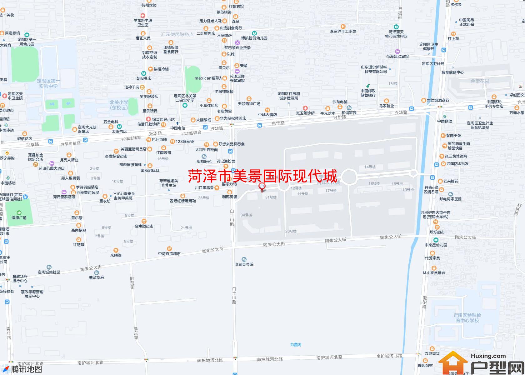 美景国际现代城小区 - 户型网