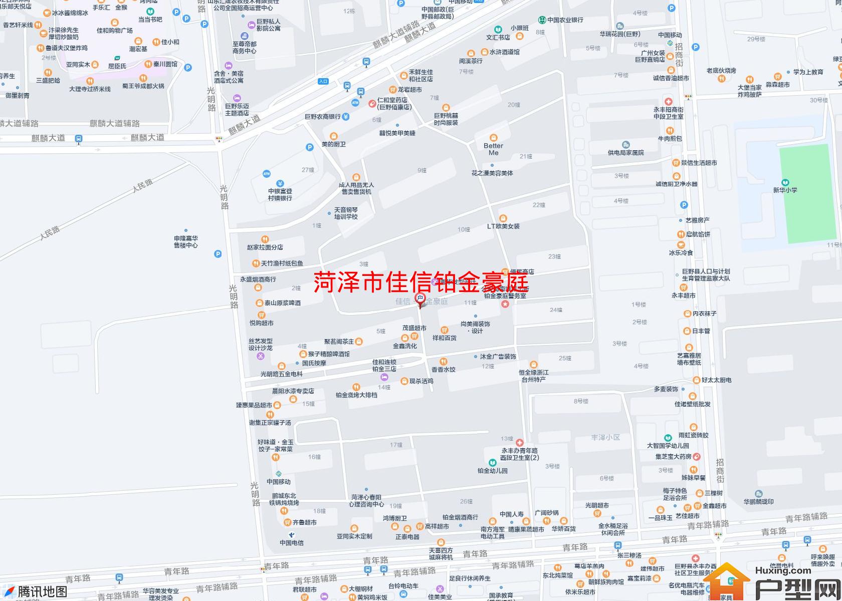 佳信铂金豪庭小区 - 户型网