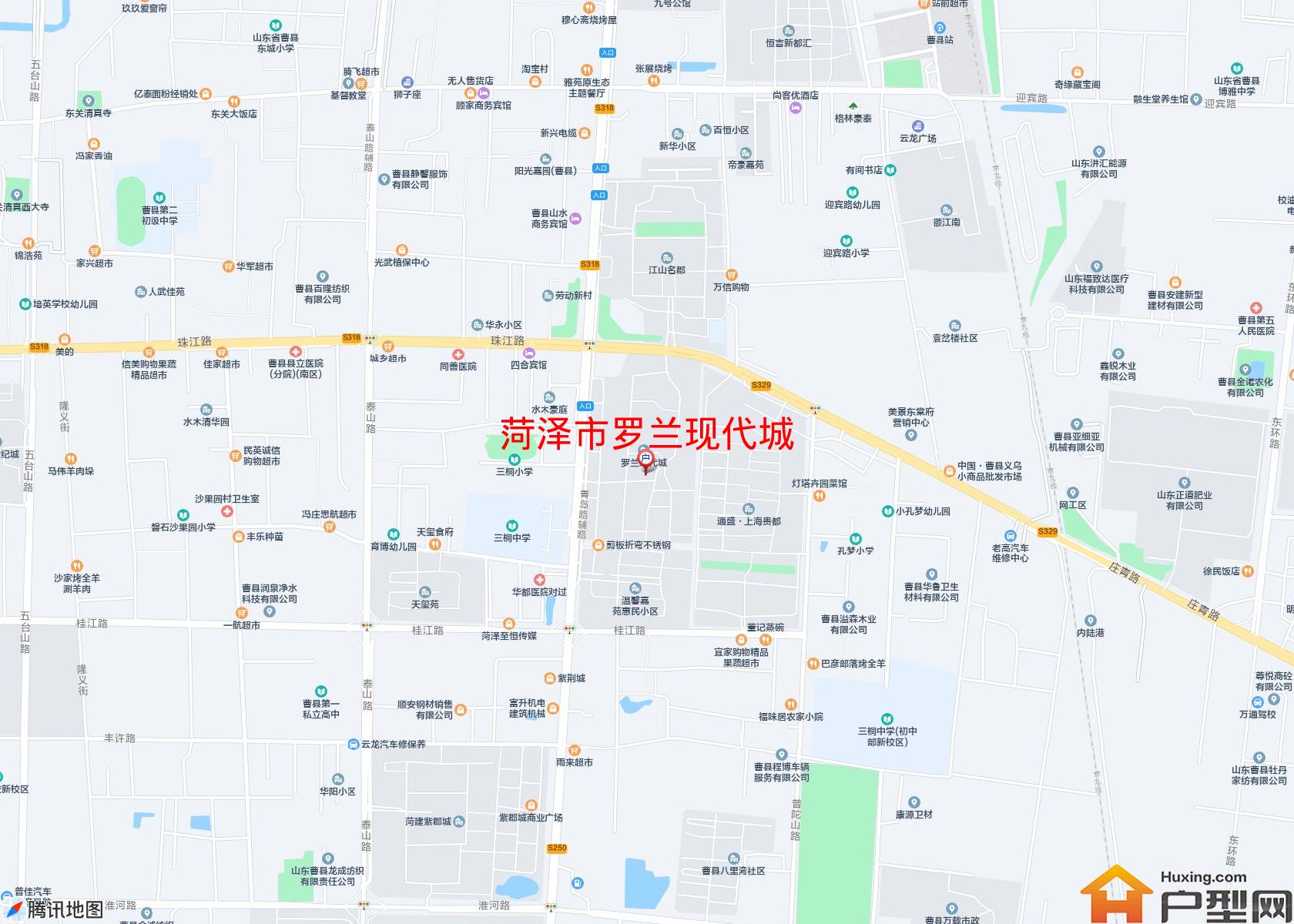 罗兰现代城小区 - 户型网