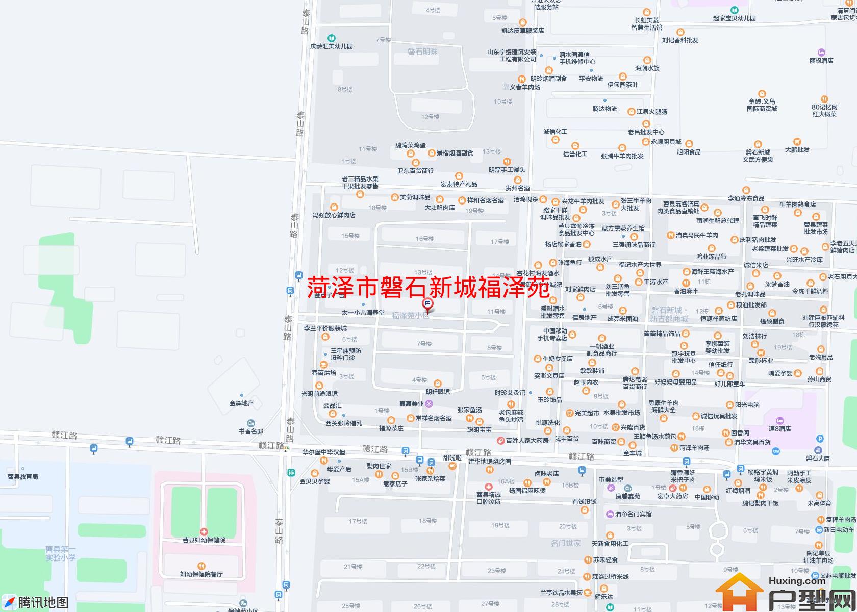 磐石新城福泽苑小区 - 户型网