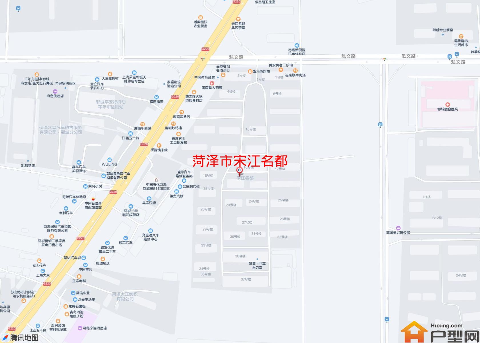 宋江名都小区 - 户型网