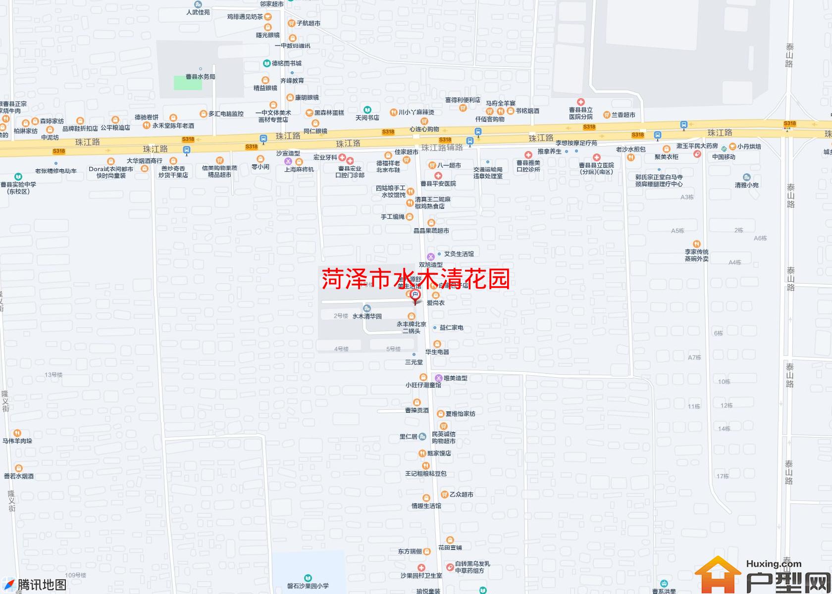 水木清花园小区 - 户型网