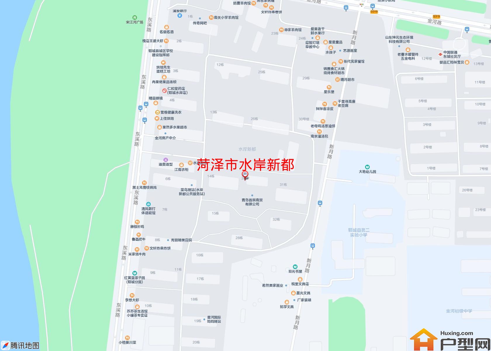 水岸新都小区 - 户型网