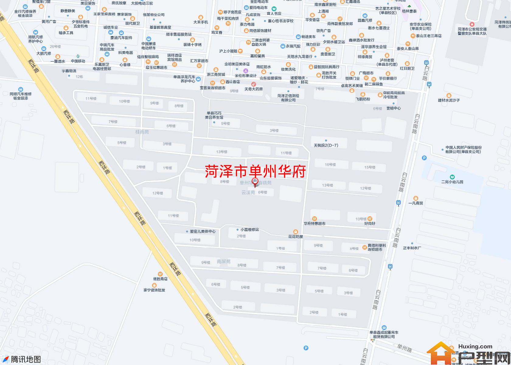 单州华府小区 - 户型网
