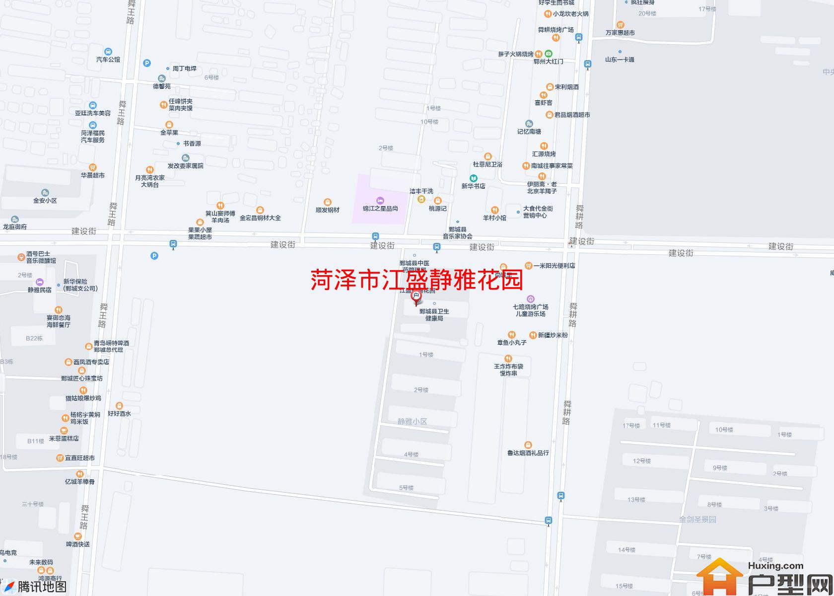 江盛静雅花园小区 - 户型网