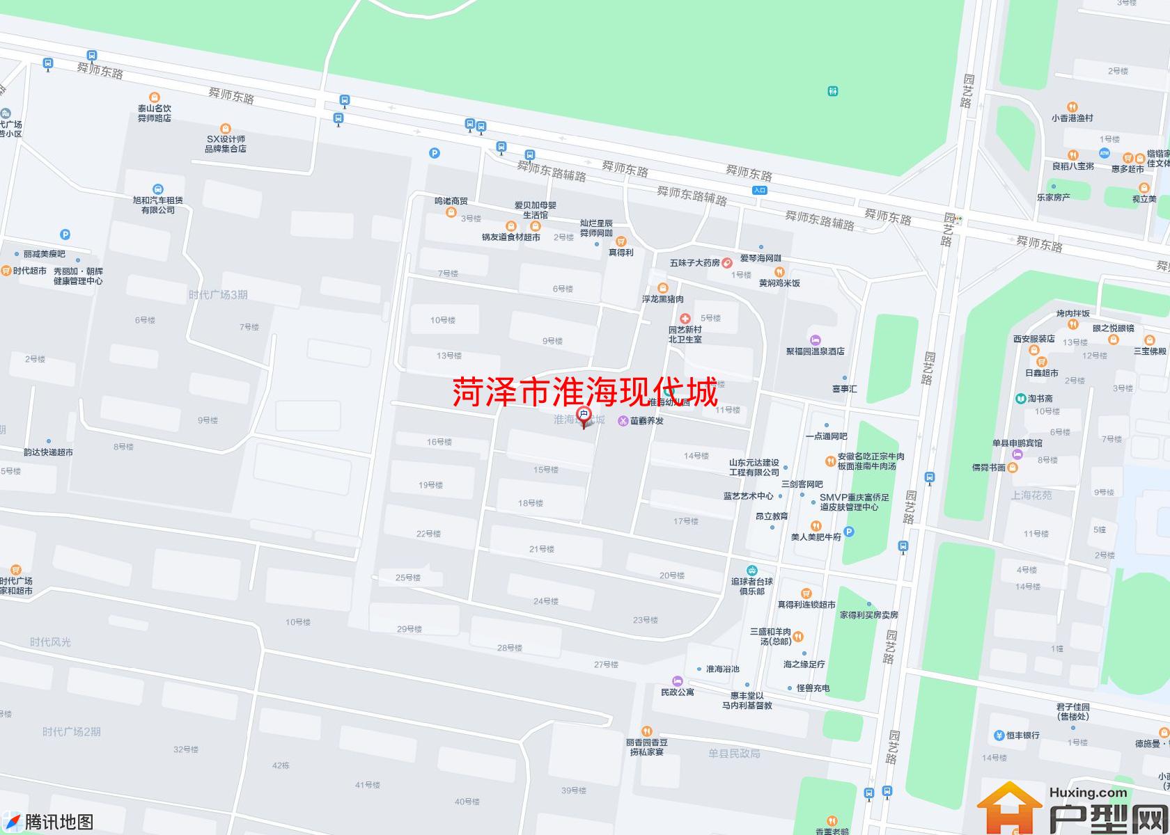 淮海现代城小区 - 户型网