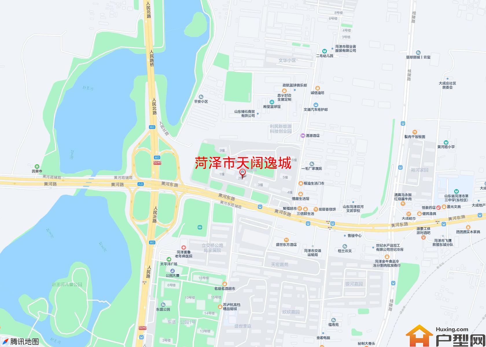 天阔逸城小区 - 户型网