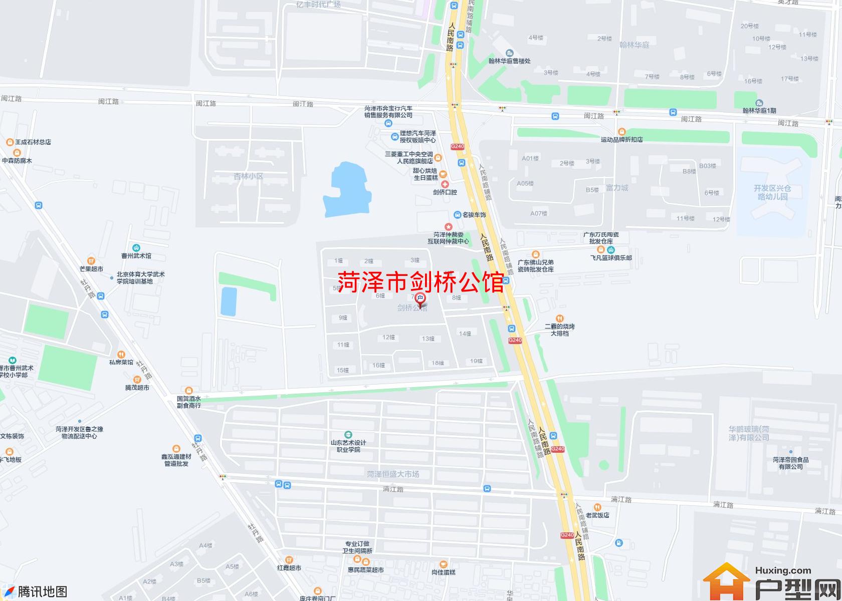 剑桥公馆小区 - 户型网