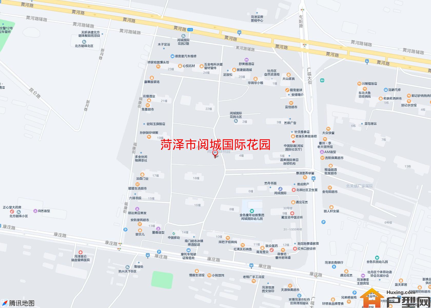 阅城国际花园小区 - 户型网