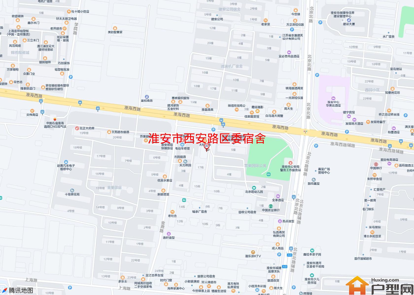西安路区委宿舍小区 - 户型网