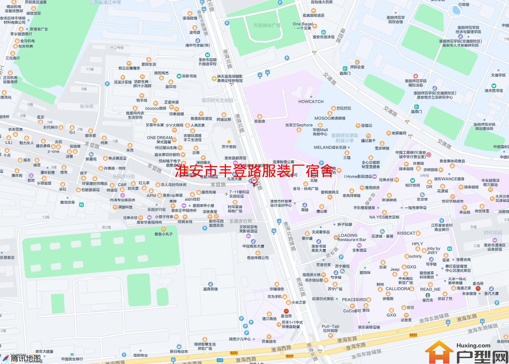 丰登路服装厂宿舍小区 - 户型网