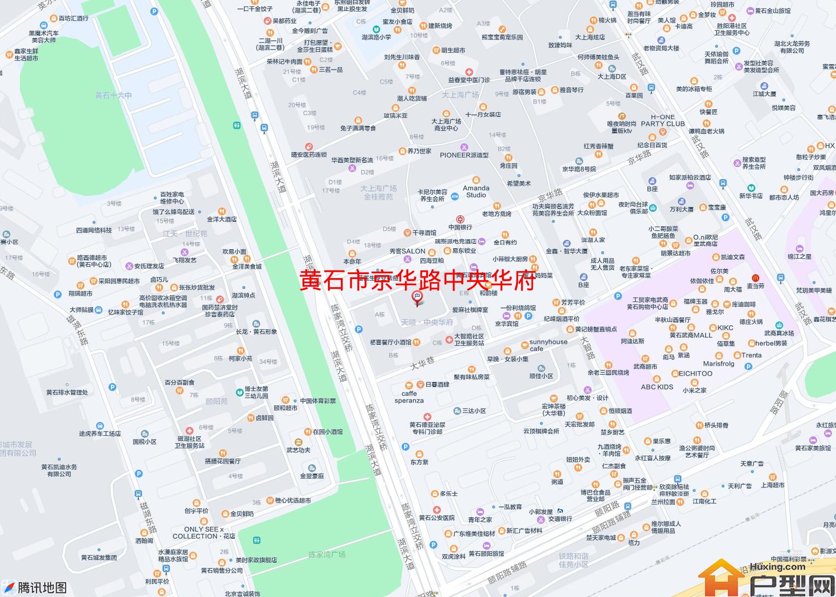 京华路中央华府小区 - 户型网