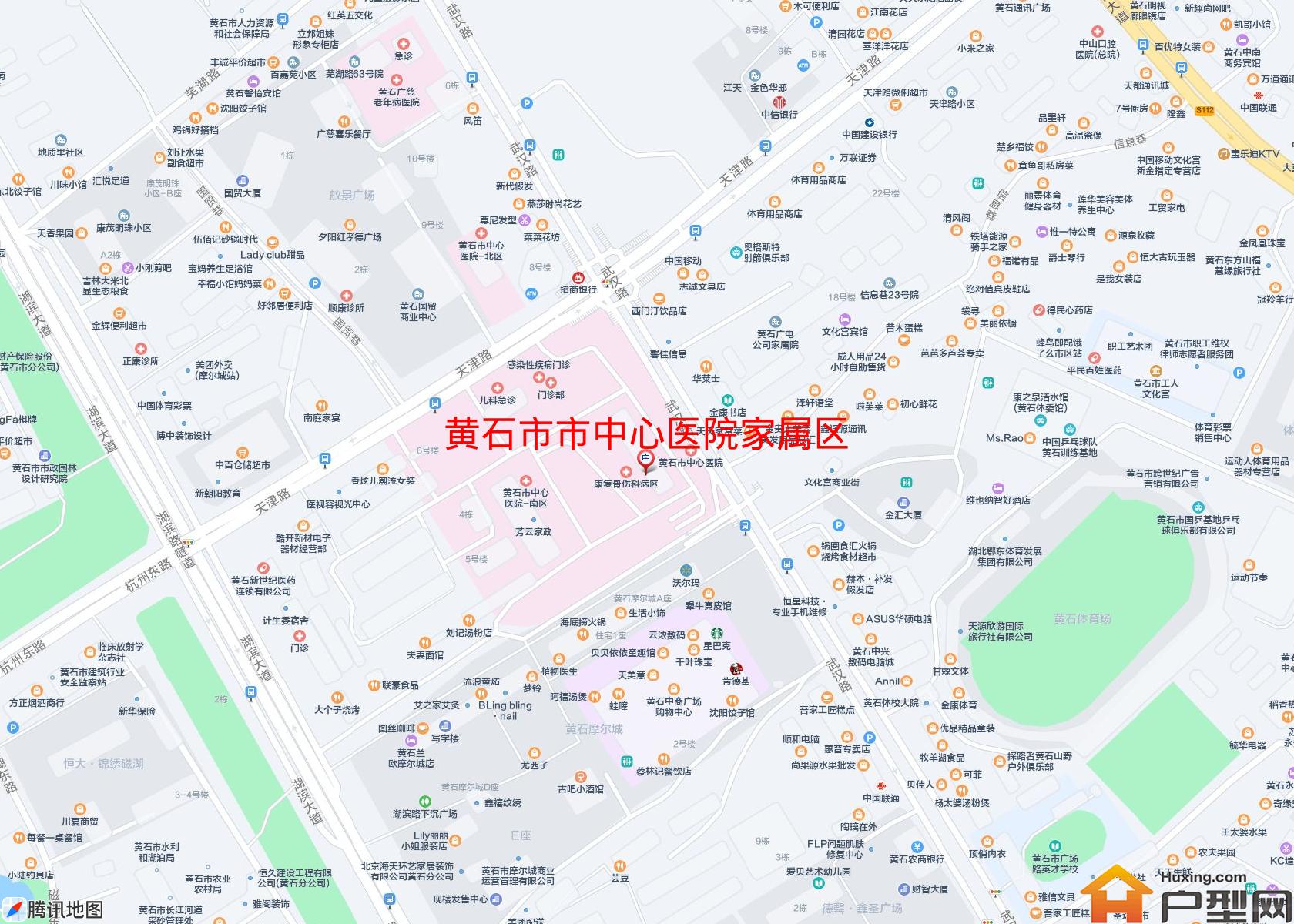 市中心医院家属区小区 - 户型网