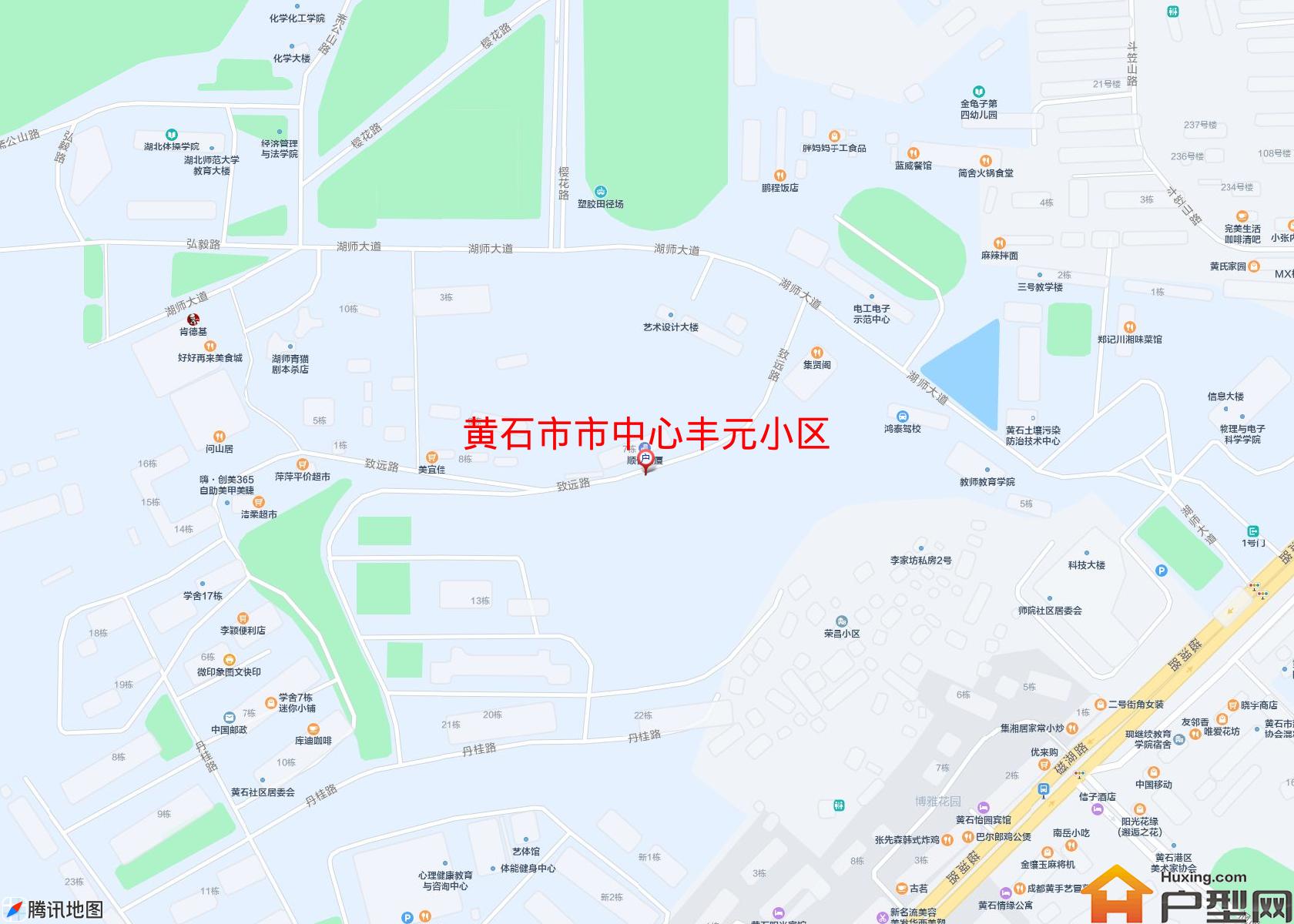 市中心丰元小区小区 - 户型网